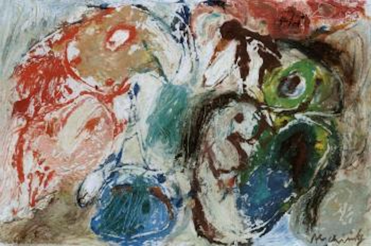 Nous disions donc by Pierre Alechinsky