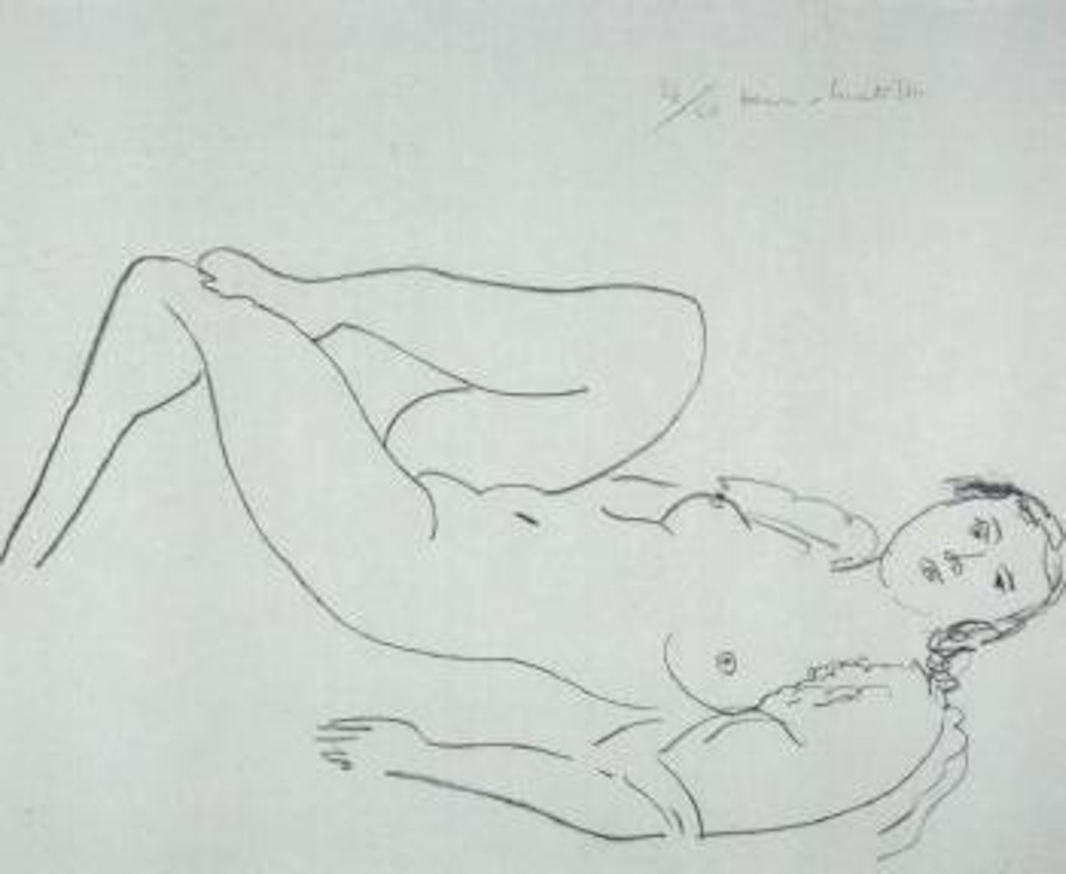 La blouse turque, etude de jambes by Henri Matisse
