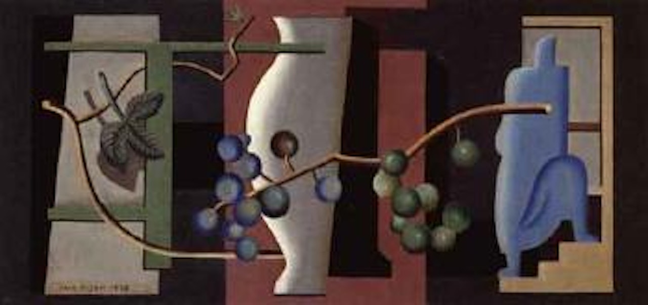 Vases and grapes by Erik Olson