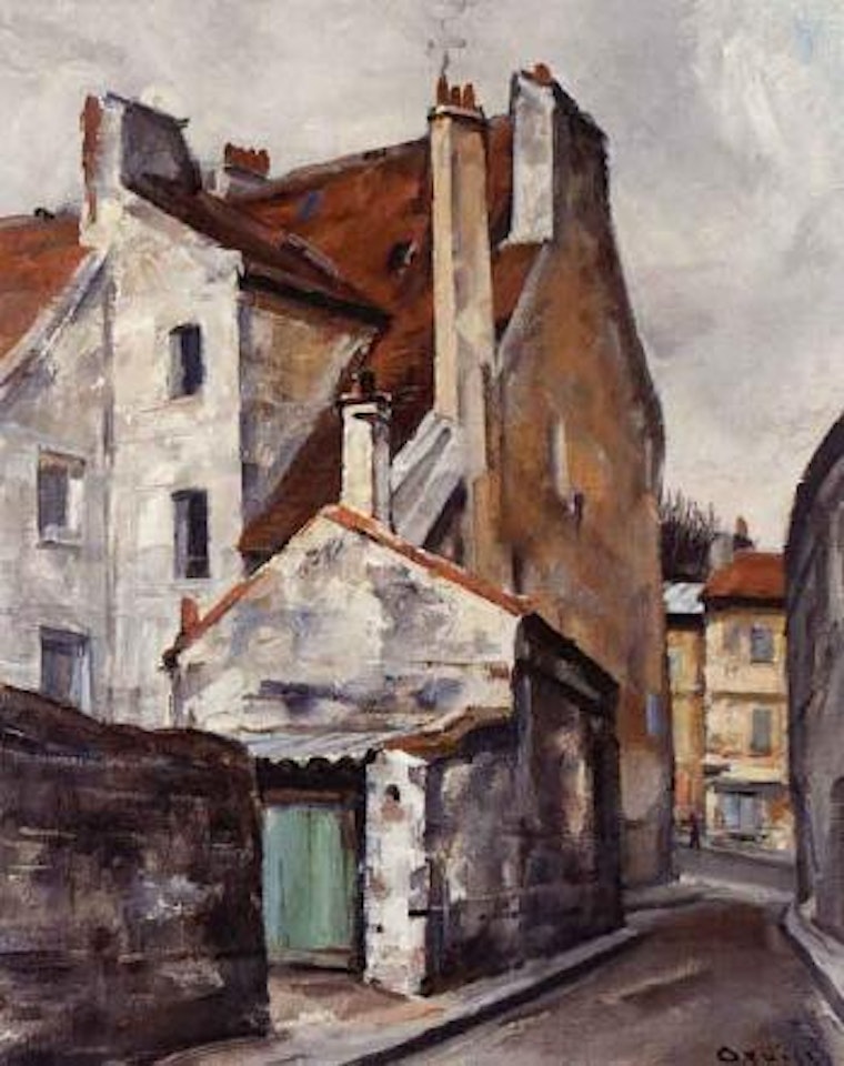 Alley in France by Takanori Oguiss