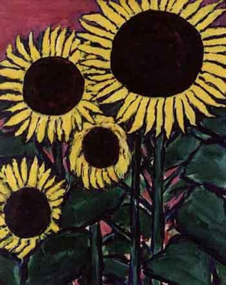 Sunflowers by Olle Baertling