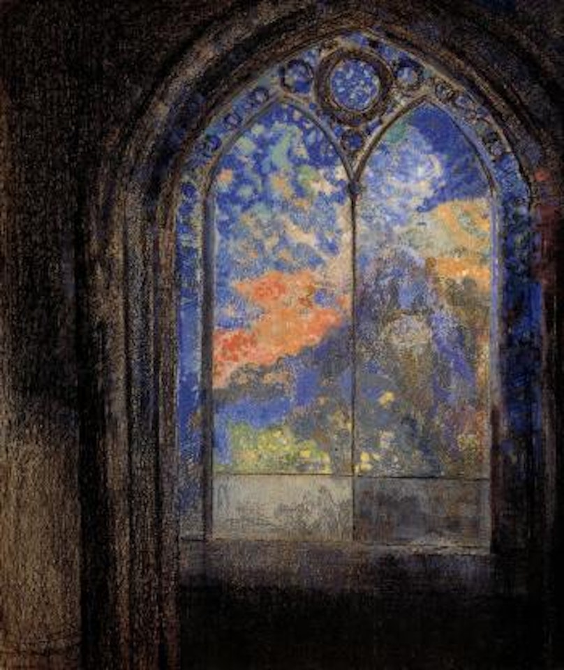 Le vitrail by Odilon Redon