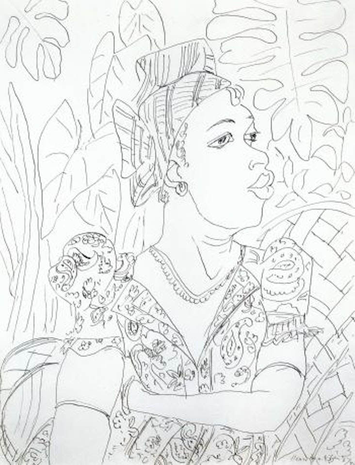 La haitienne by Henri Matisse