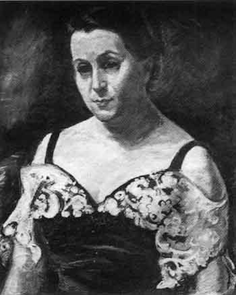 Portrait presume de Madame Friesz by Othon Friesz