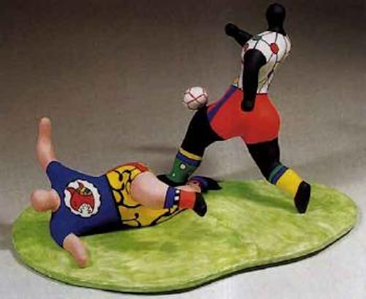 Les footballeurs by Niki de Saint Phalle