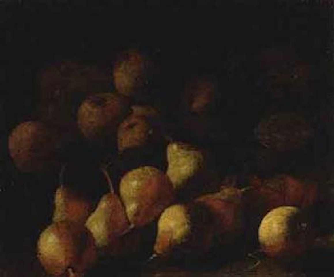 Still life of pears by Italian School