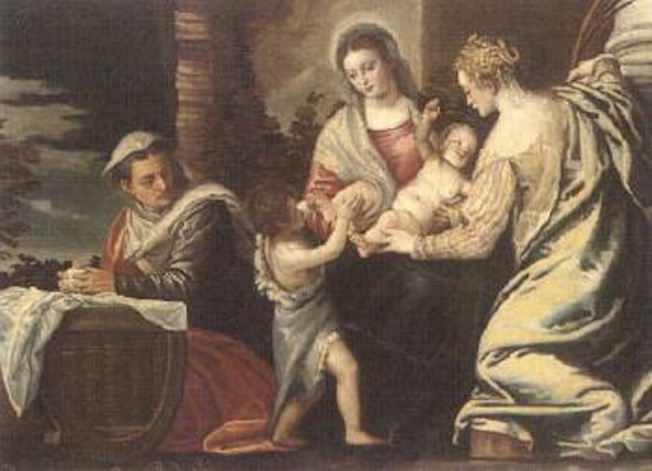 Mystic marriage of Saint Catherine by Paolo Veronese