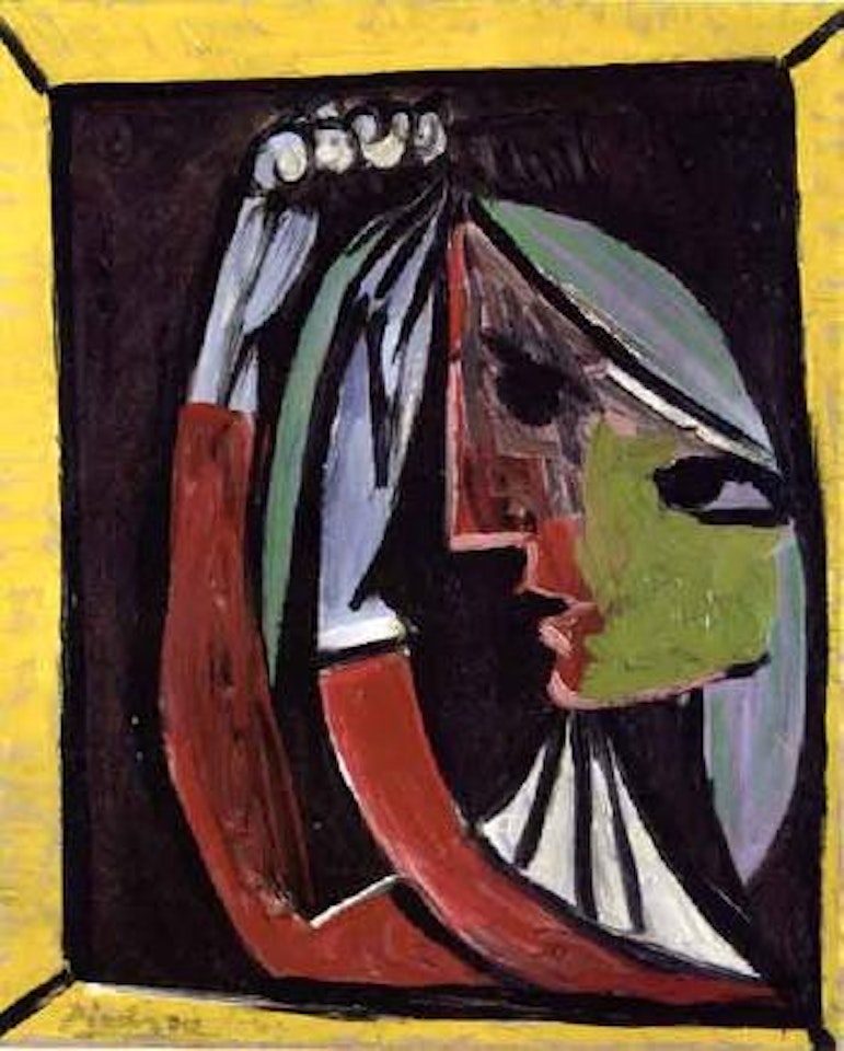 Femme se coiffant by Pablo Picasso