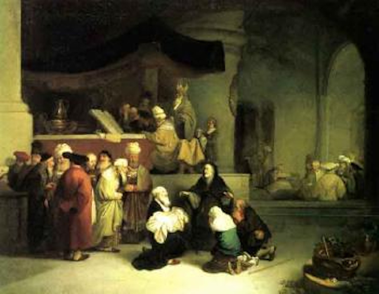 Presentation of Christ in the temple by Christian Wilhelm Ernst Dietrich