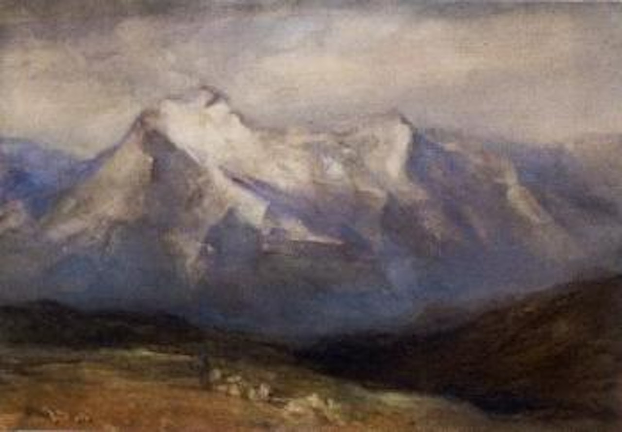 Engadin Valley, Switzerland by William Russell Flint