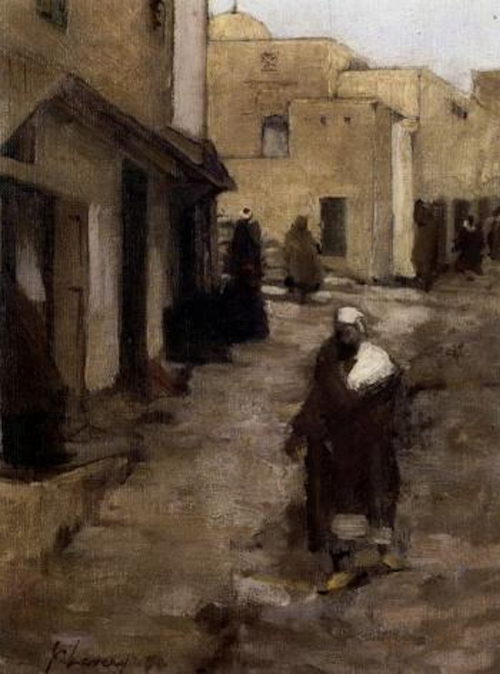 Eastern street scene by John Lavery