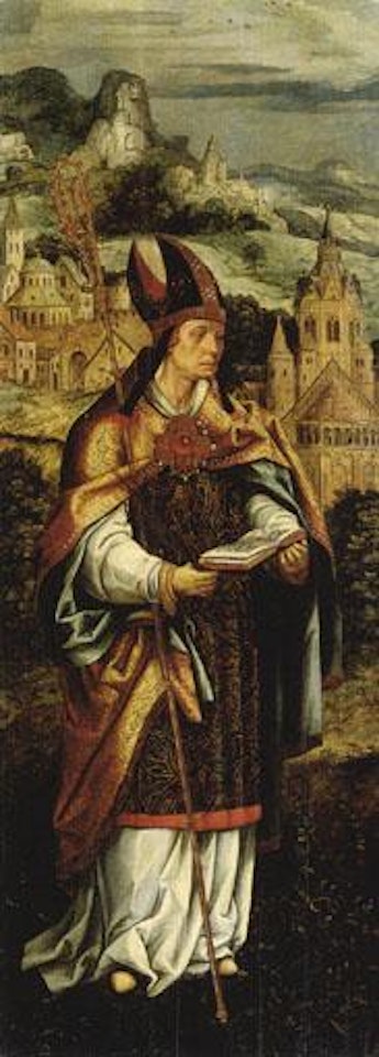 Saint Augustine. Saint Jerome by Netherlandish School