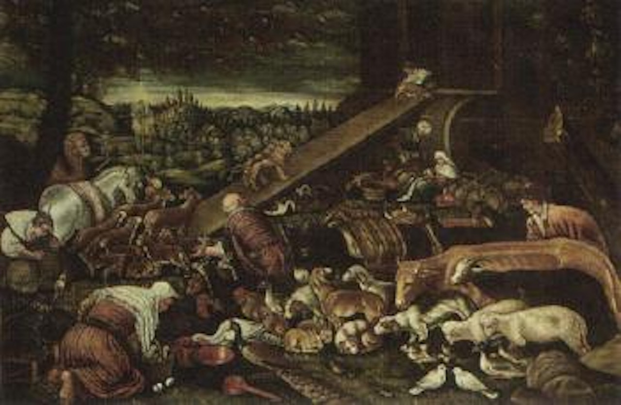 Entry into the ark by Giovanni da Ponte
