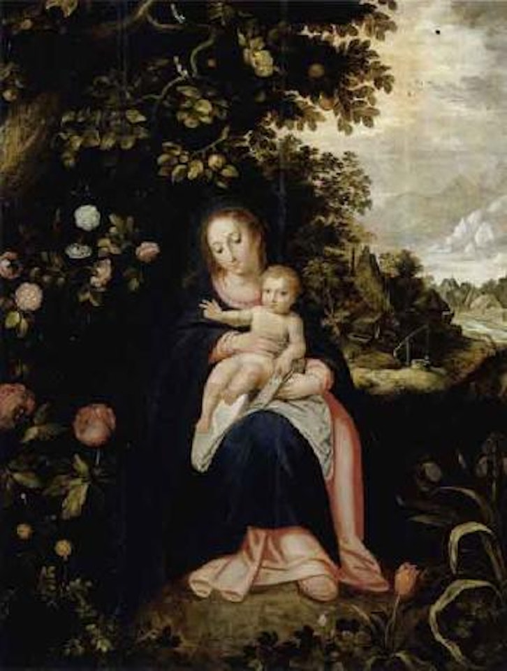 Rest on the Flight into Egypt by Pieter van Avont by Jan Brueghel the Younger