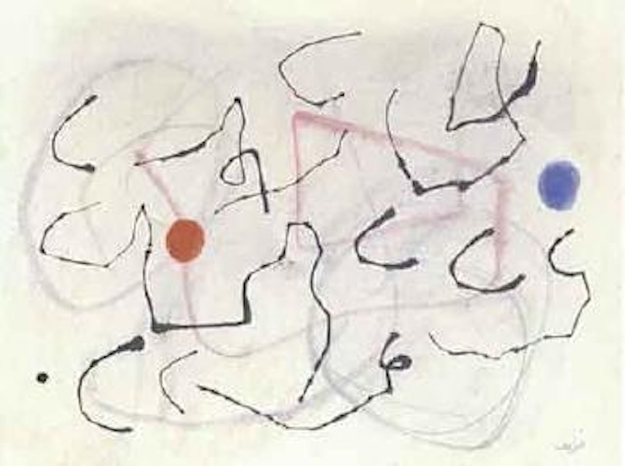 Composition by Joan Miró