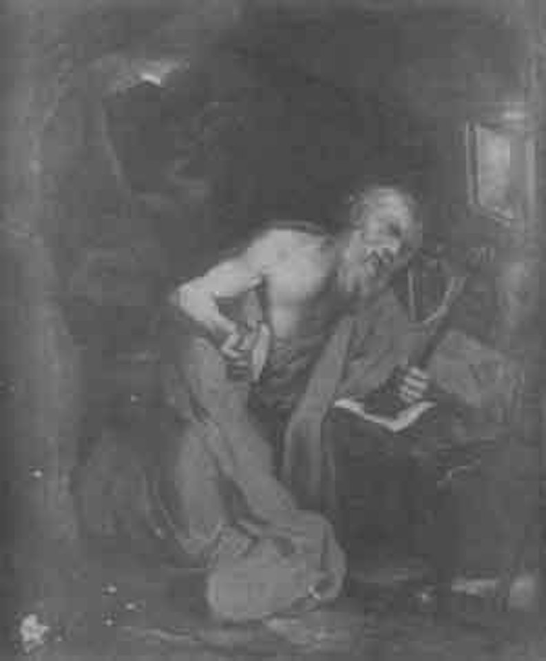 Saint Jerome by Italian School