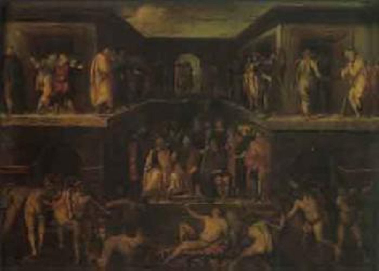 Le Martyre de Saint Laurent by Italian School