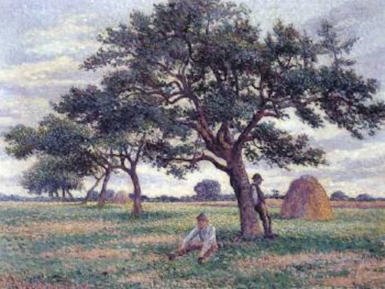 Le verger a Bazincourt by Maximilien Luce