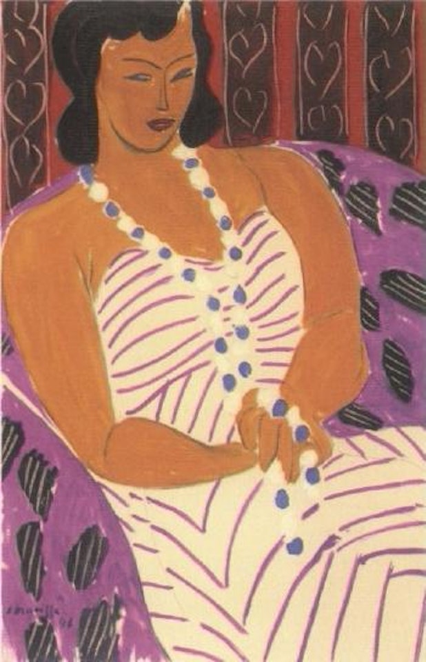 Femme a la robe blanche by Henri Matisse