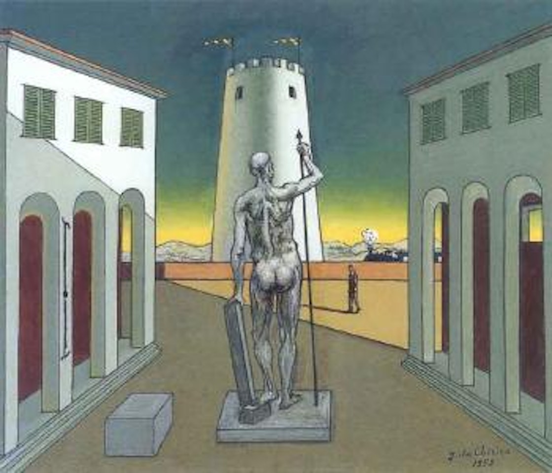 Piazza d'Italia by Giorgio de Chirico