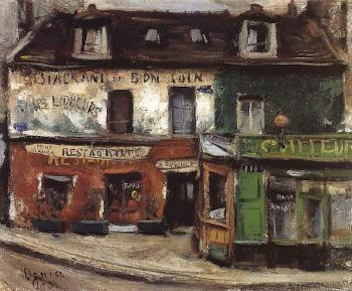 Le restaurant Au Bon Coin by Takanori Oguiss