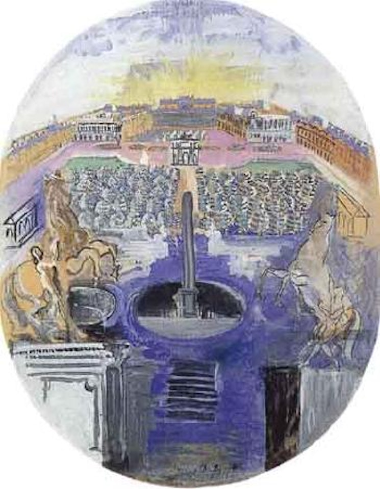 Les Tuileries by Raoul Dufy