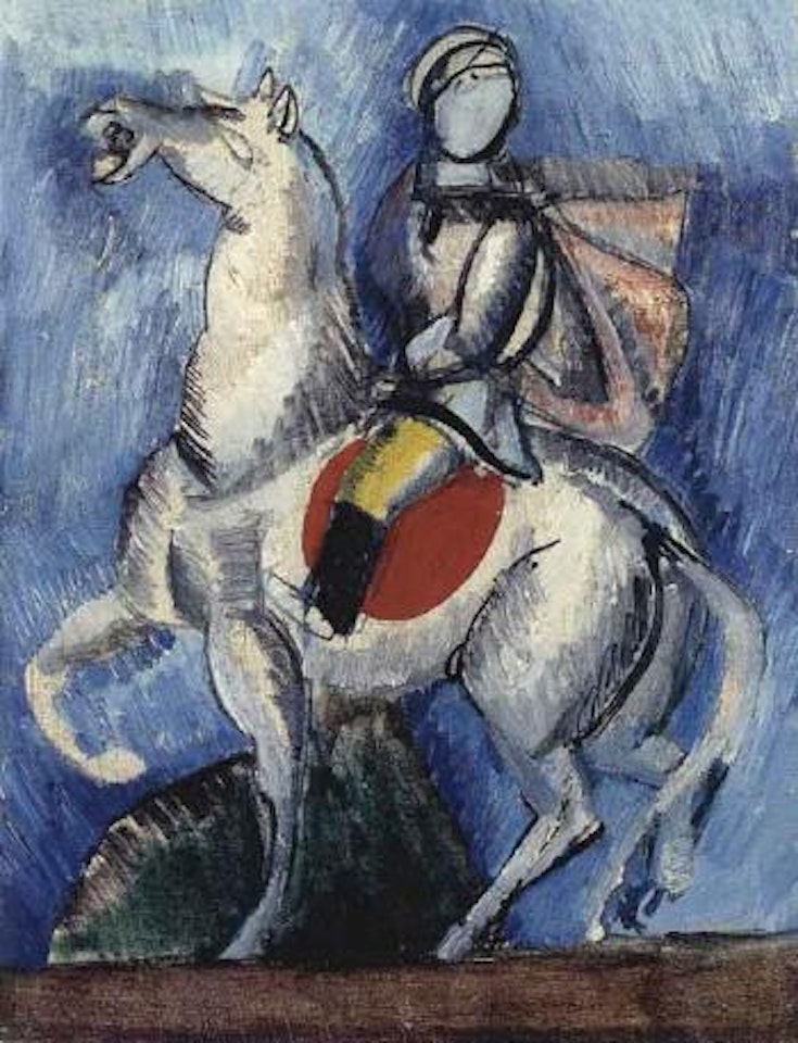Cheval et jockey by Raoul Dufy