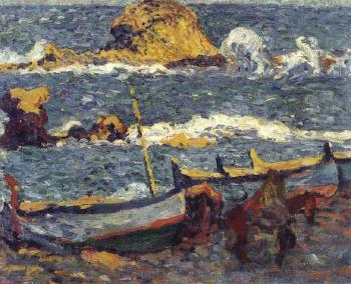 Pecheurs en barque by Louis Valtat