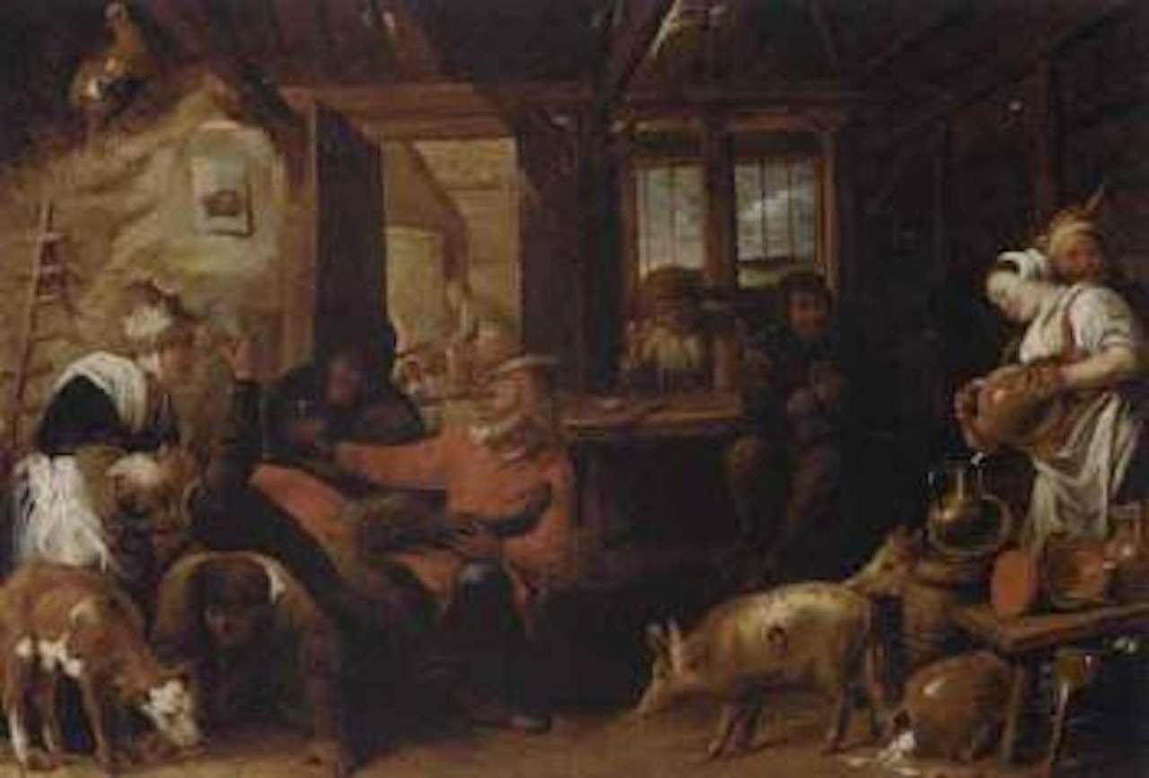 The king drinks by Jacob Jordaens