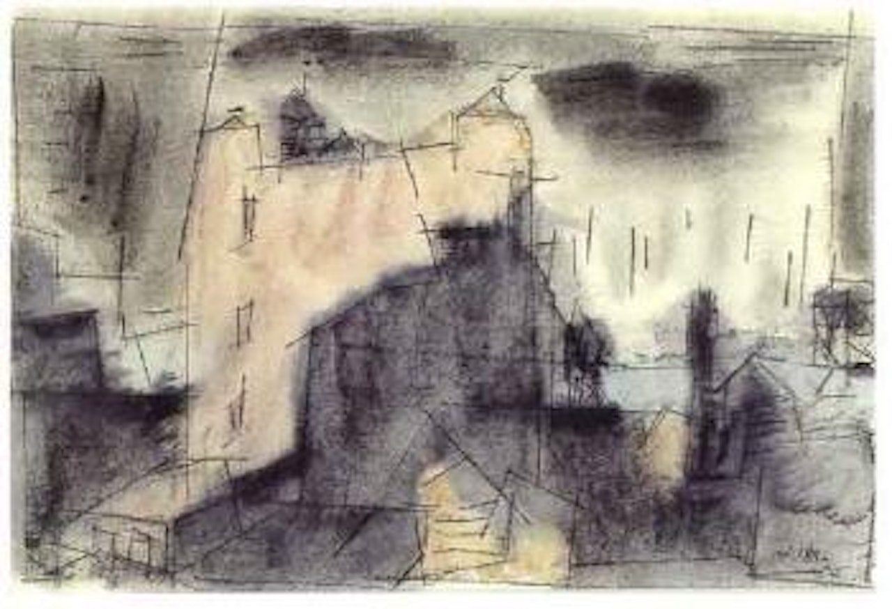 Cityscape by Lyonel Feininger
