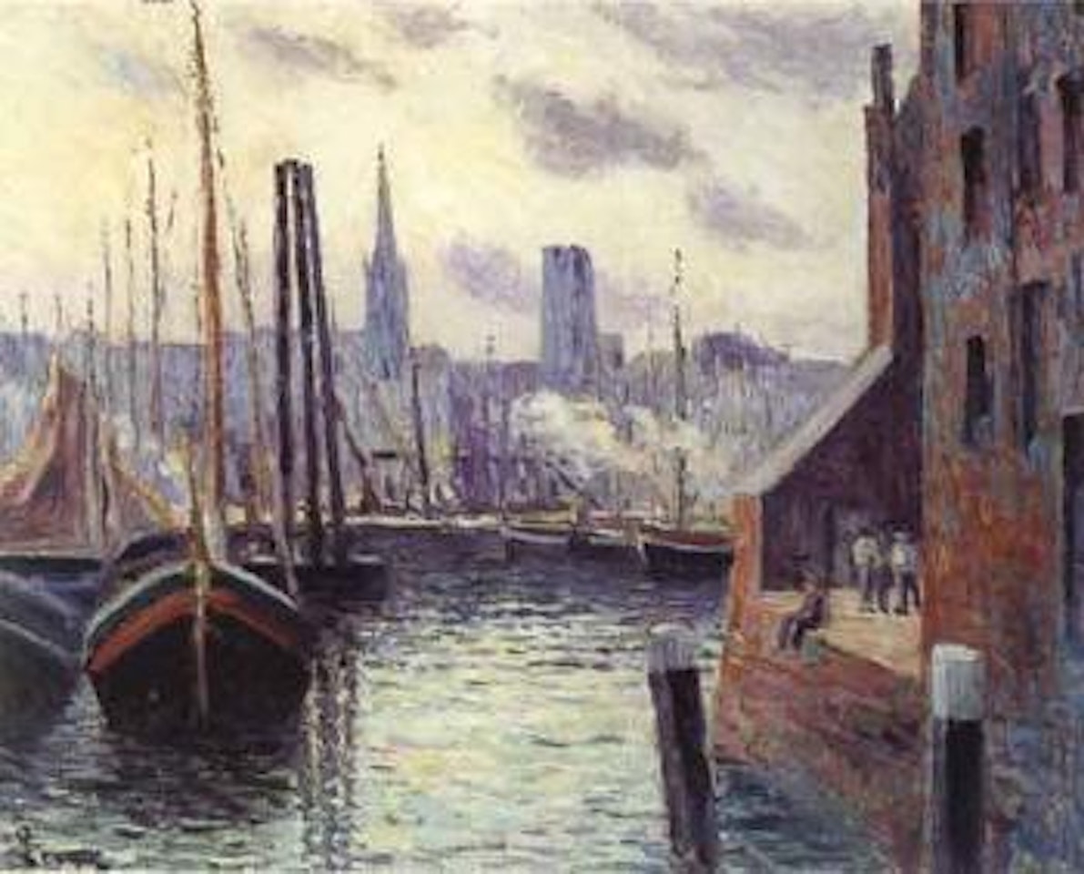 Canal en Hollande by Maximilien Luce