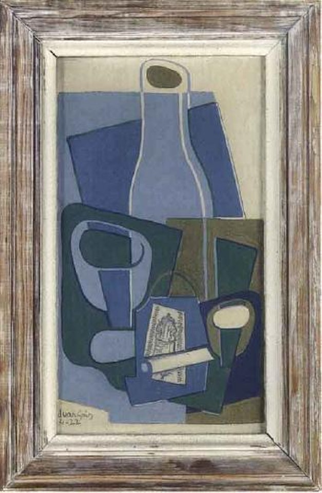 Pipe et paquet de tabac by Juan Gris