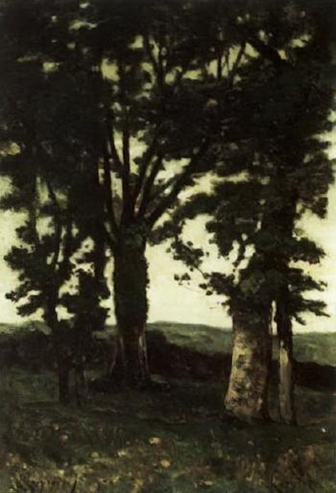 Paysage boise by Henri Harpignies