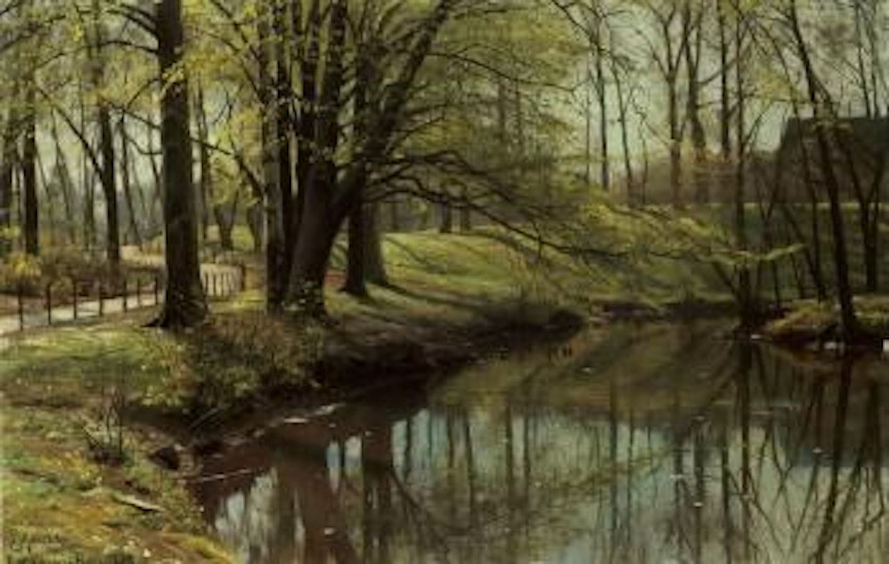 Frederiksberg Haven by Peder Mork Monsted