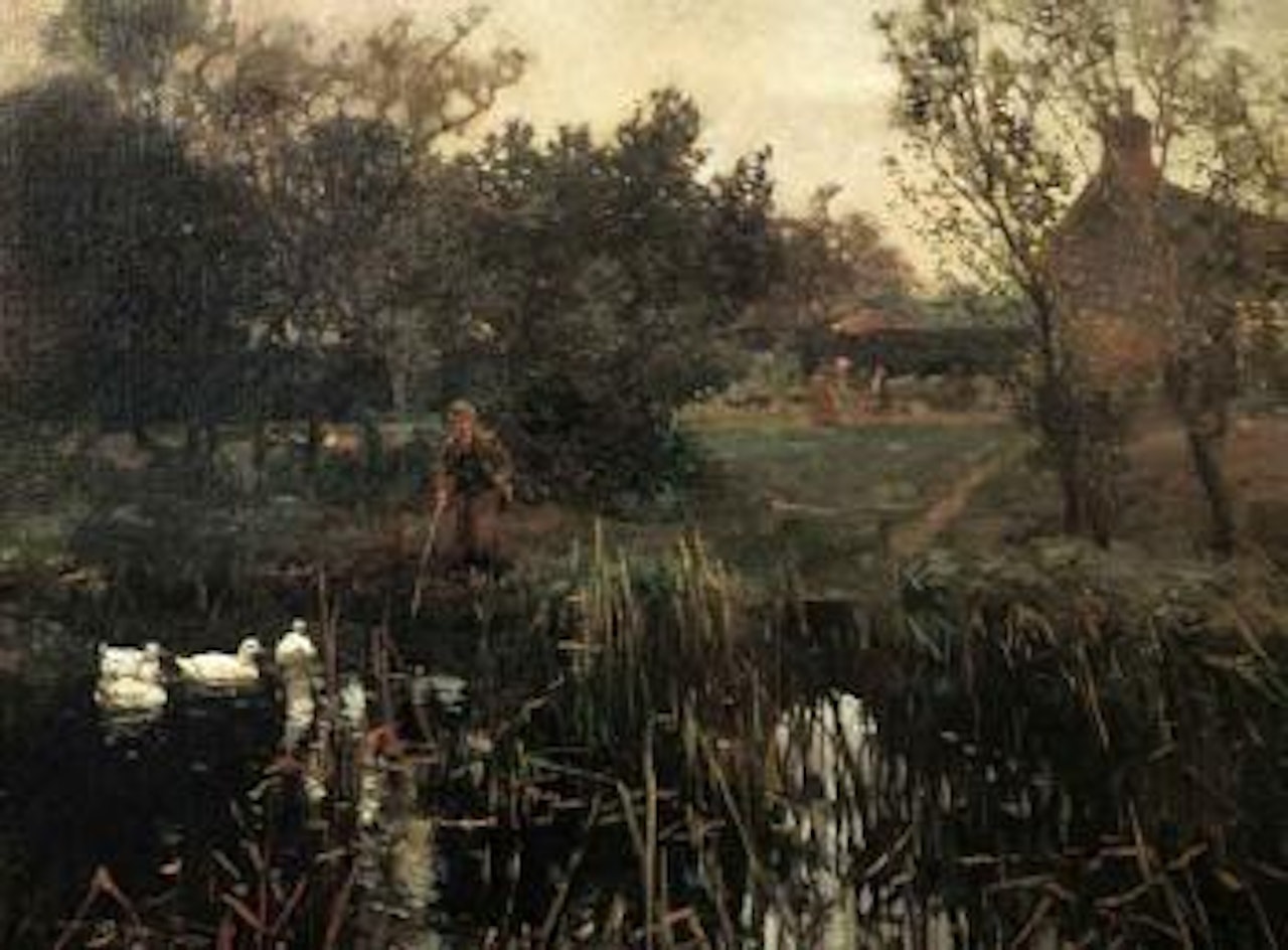 Near Dedham by Alfred James Munnings