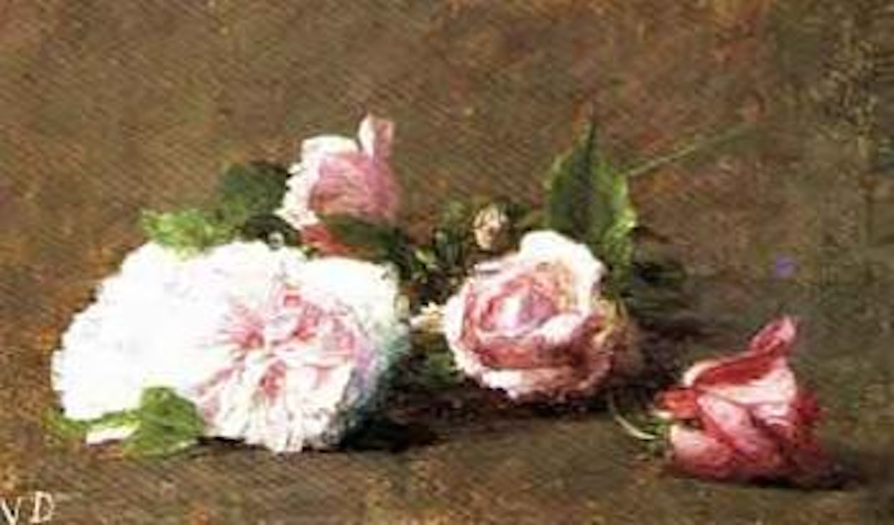 Roses by Victoria Fantin-Latour