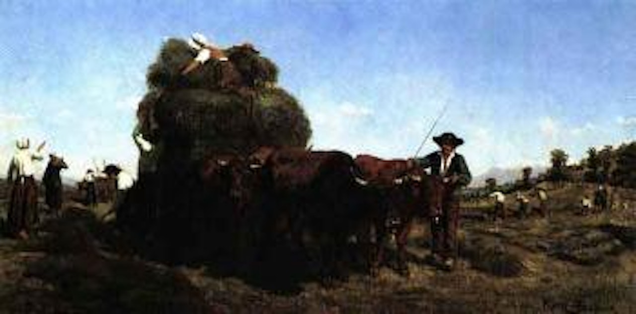 Return from the harvest by Rosa Bonheur
