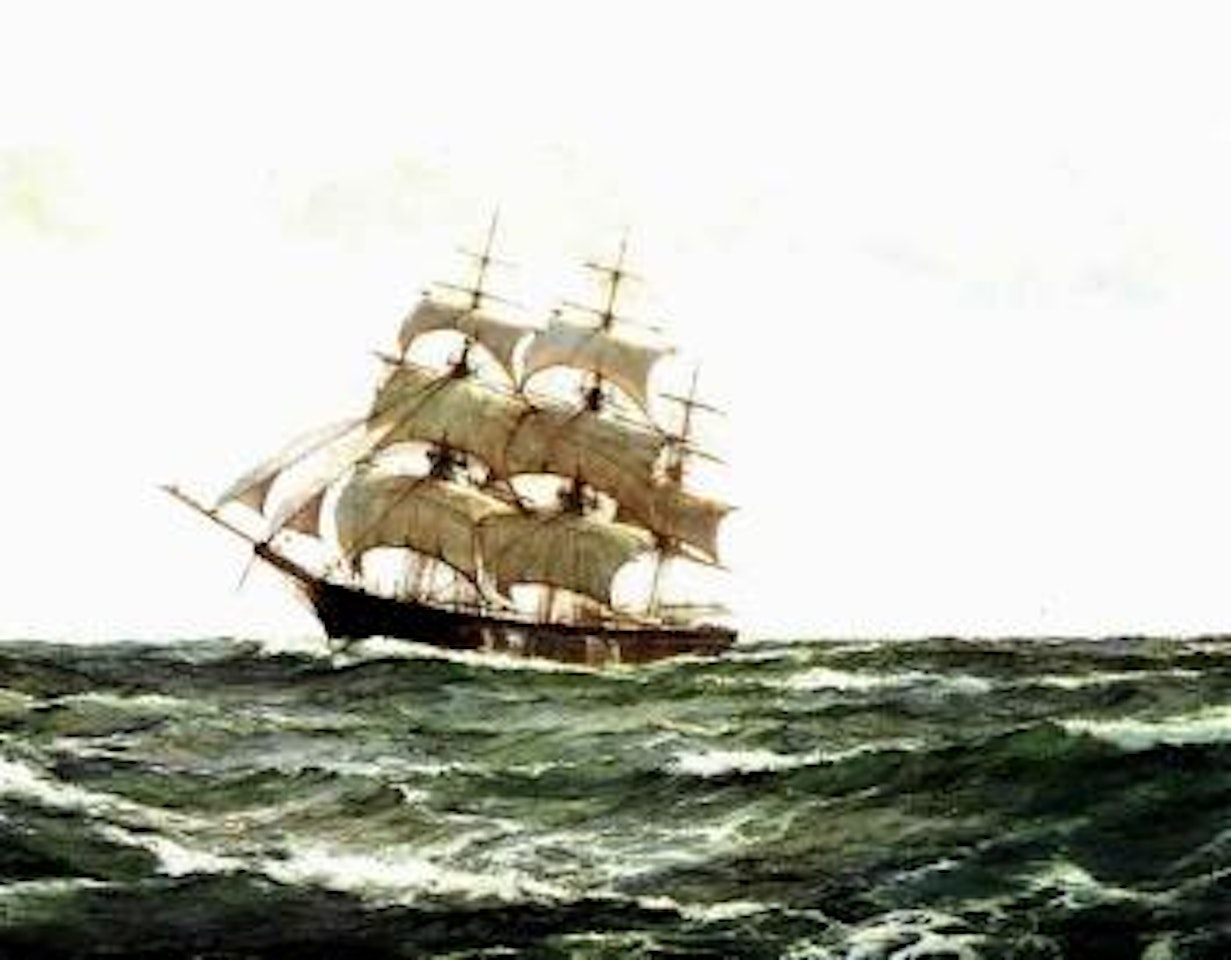 Glorious sea by Montague Dawson