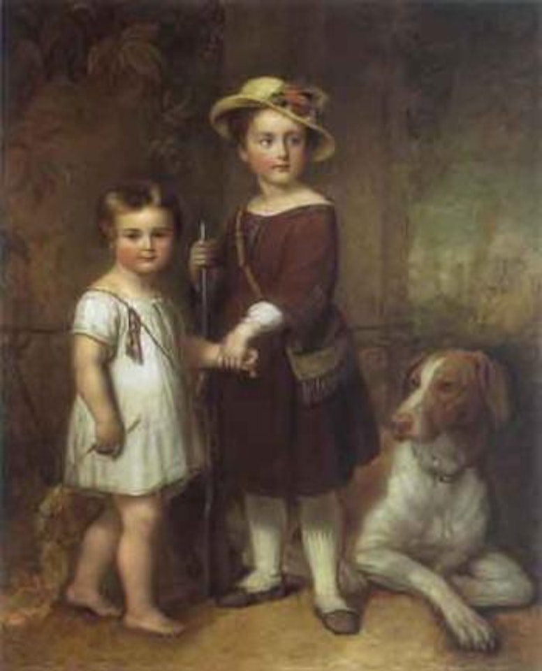Children of Madam Devalel by French School