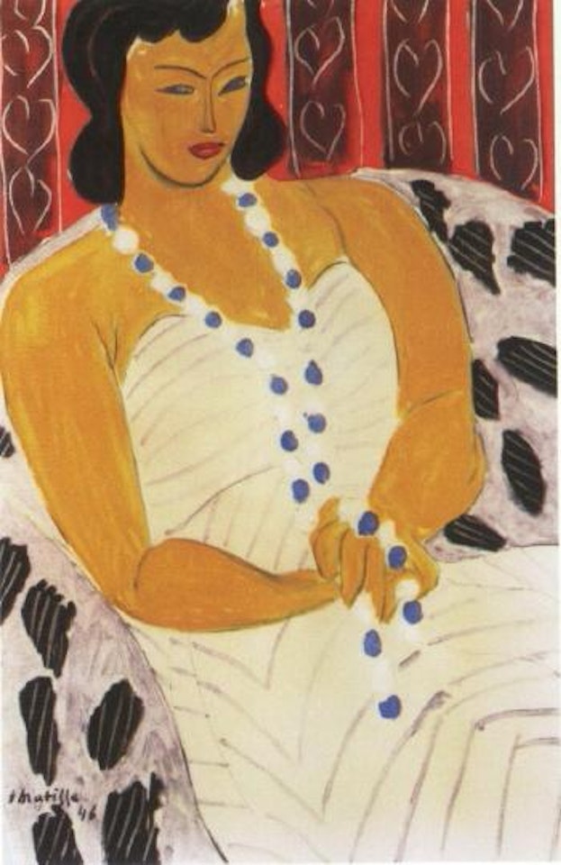 Femme assise by Henri Matisse