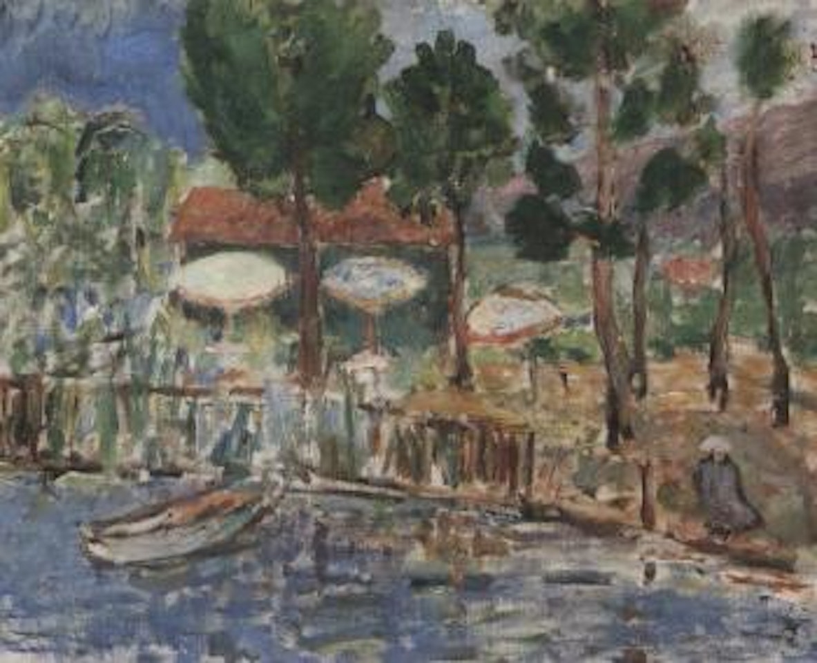 The parasols - Villeneuve Loubet by Ivan Ivarson