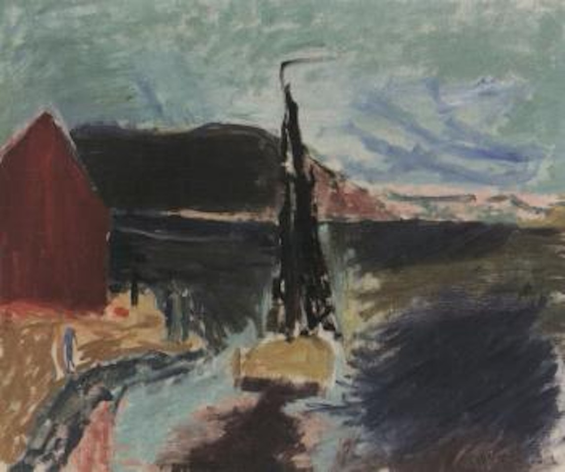 The lock, Orust by Ragnar Sandberg