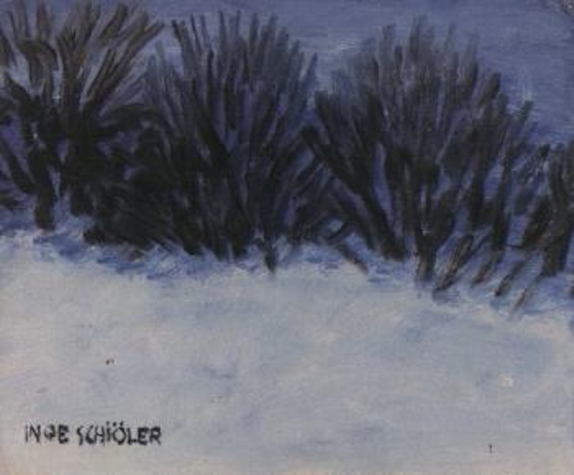 Winter blue by Inge Schiöler