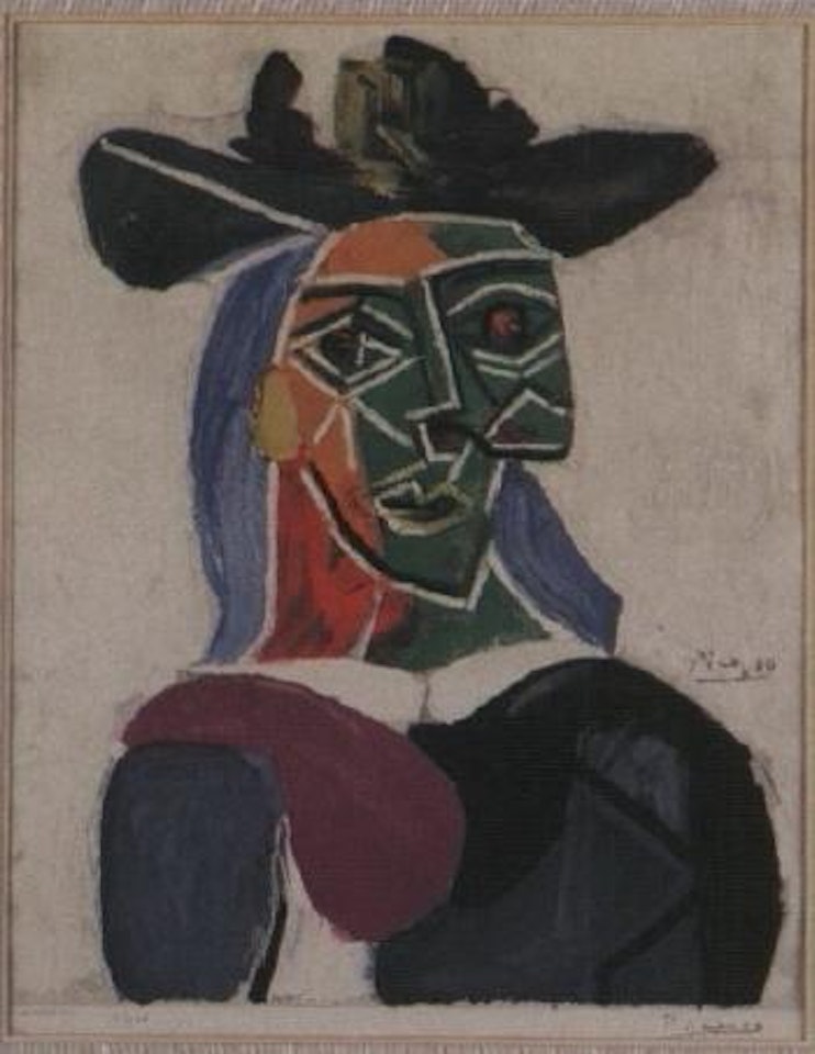 Portrait de femme by Pablo Picasso