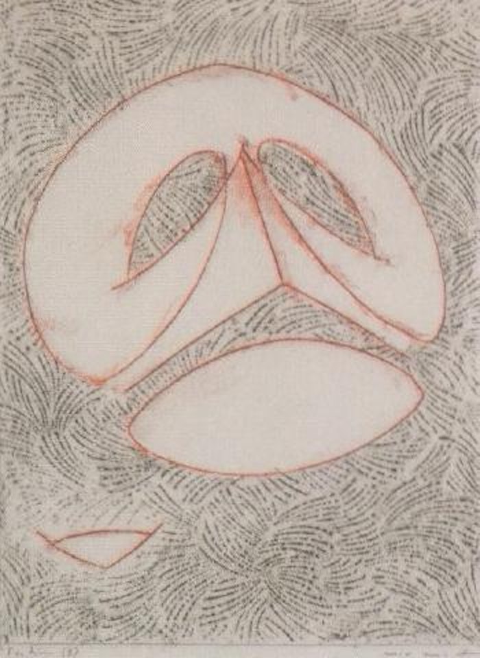 Original composition to Zu - Pierre Hebey, Festin No.11 by Max Ernst