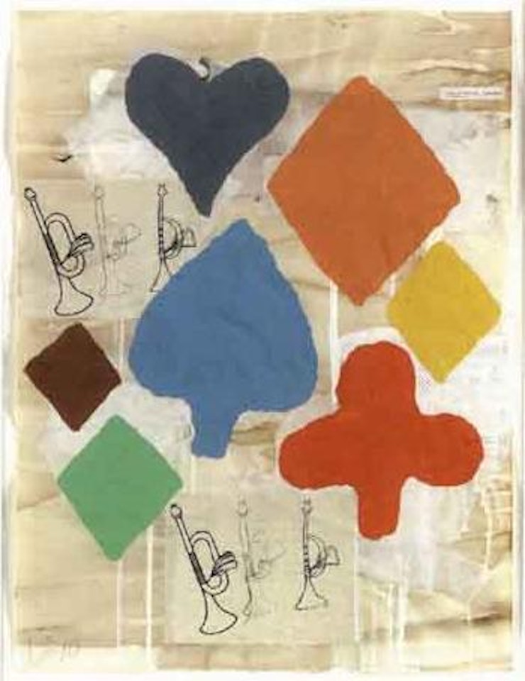 Suits, Jazz number 2 by Donald Baechler