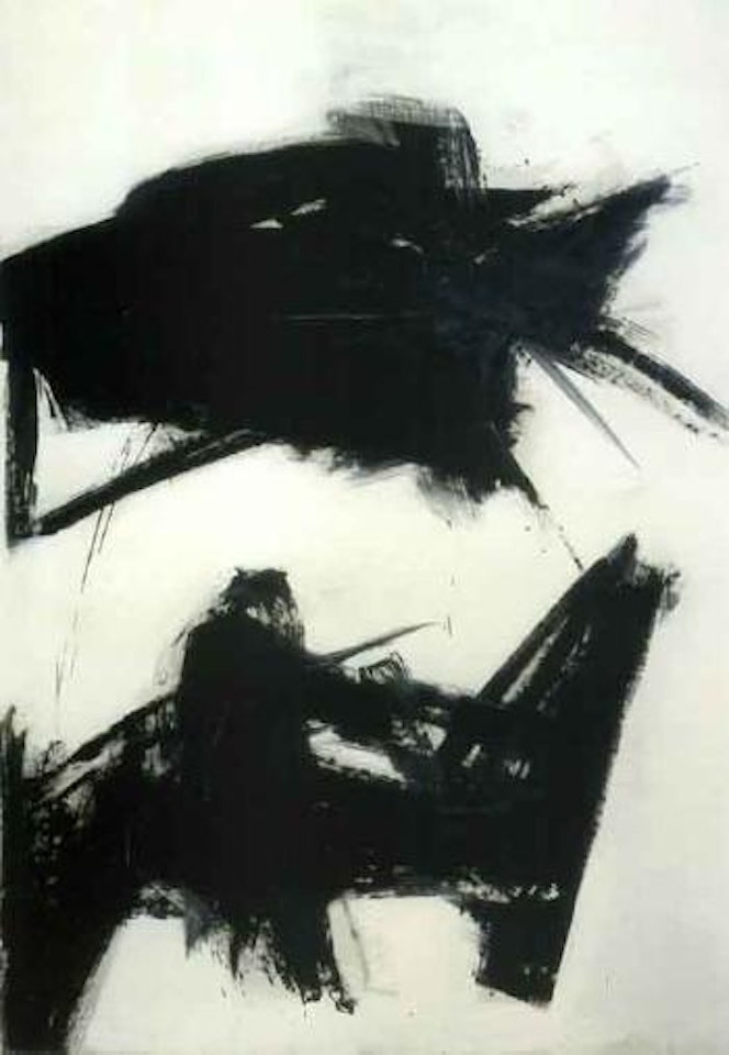 Black sienna by Franz Kline