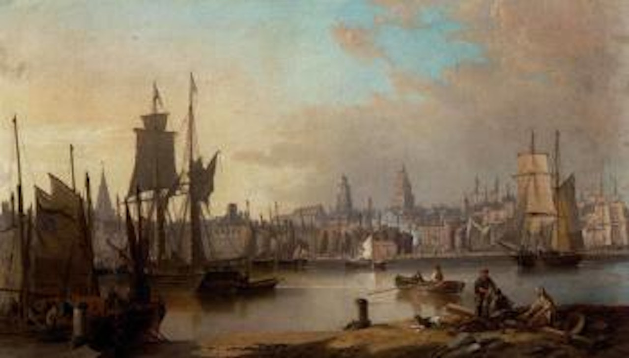 Calais by John Wilson Carmichael