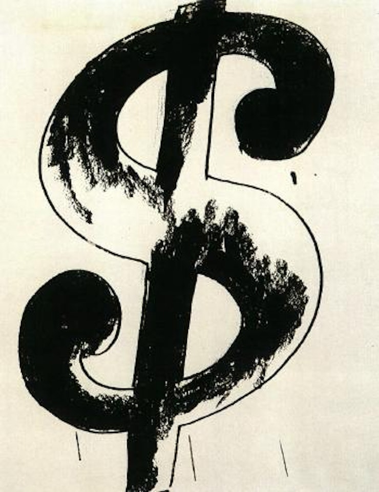 Dollar by Andy Warhol