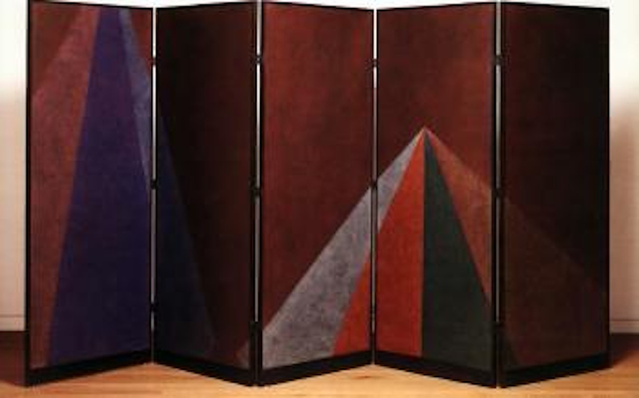 Folding screen by Sol LeWitt